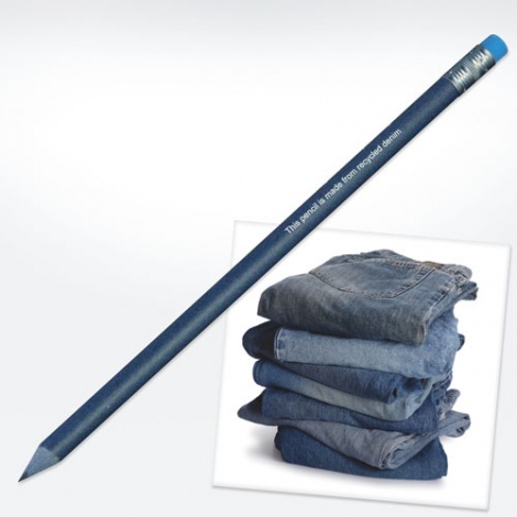 Promotional Recycled Denim Pencil